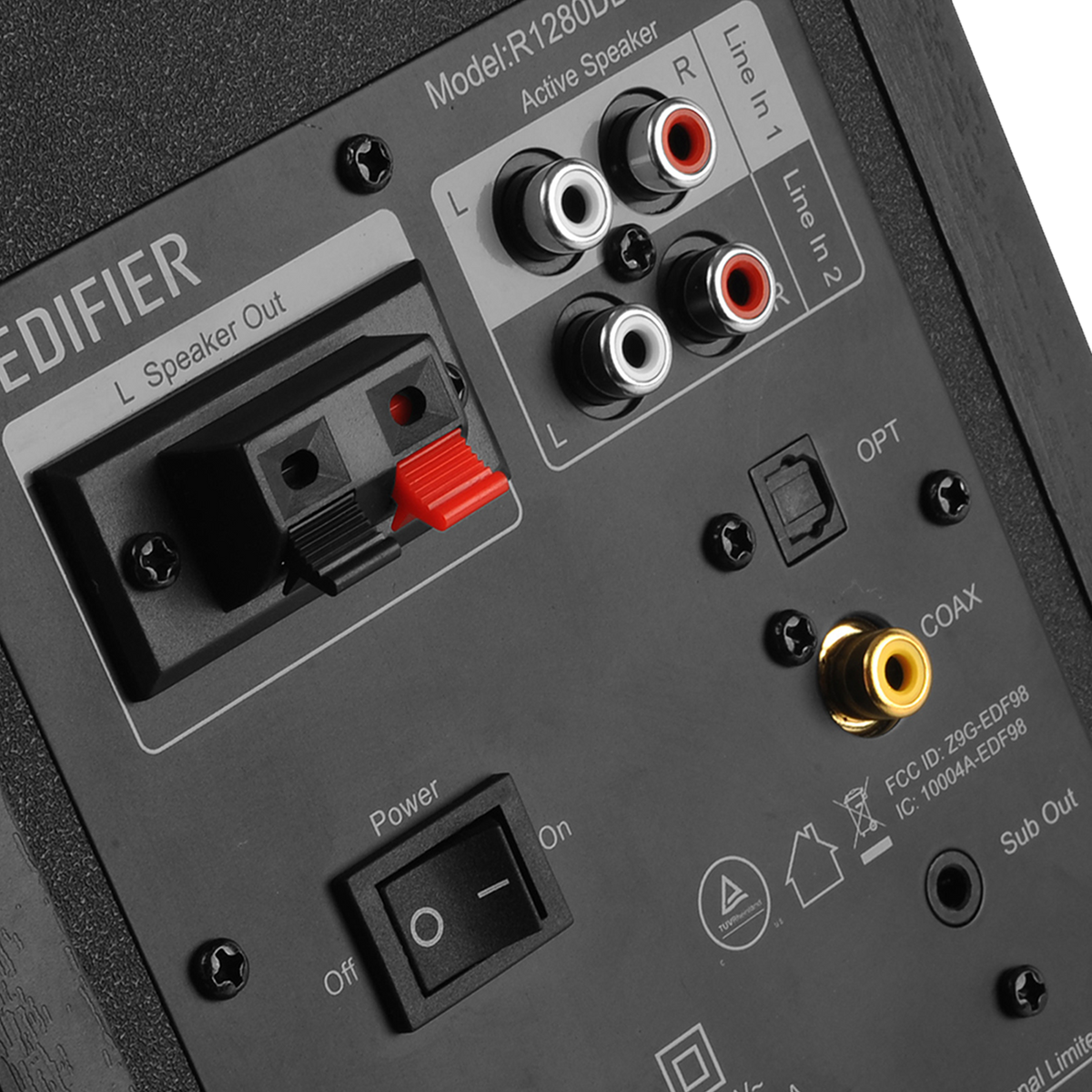 Edifier R1280DBs アクティブ Bluetooth ブックシェルフスピーカー