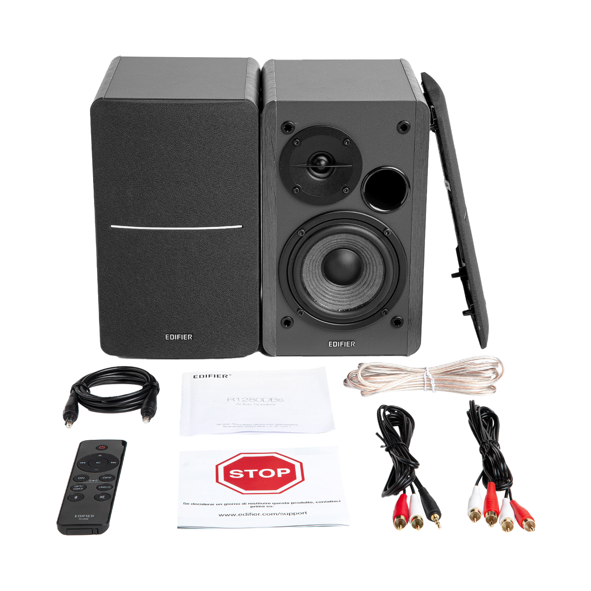Edifier R1280DBs アクティブ Bluetooth ブックシェルフスピーカー