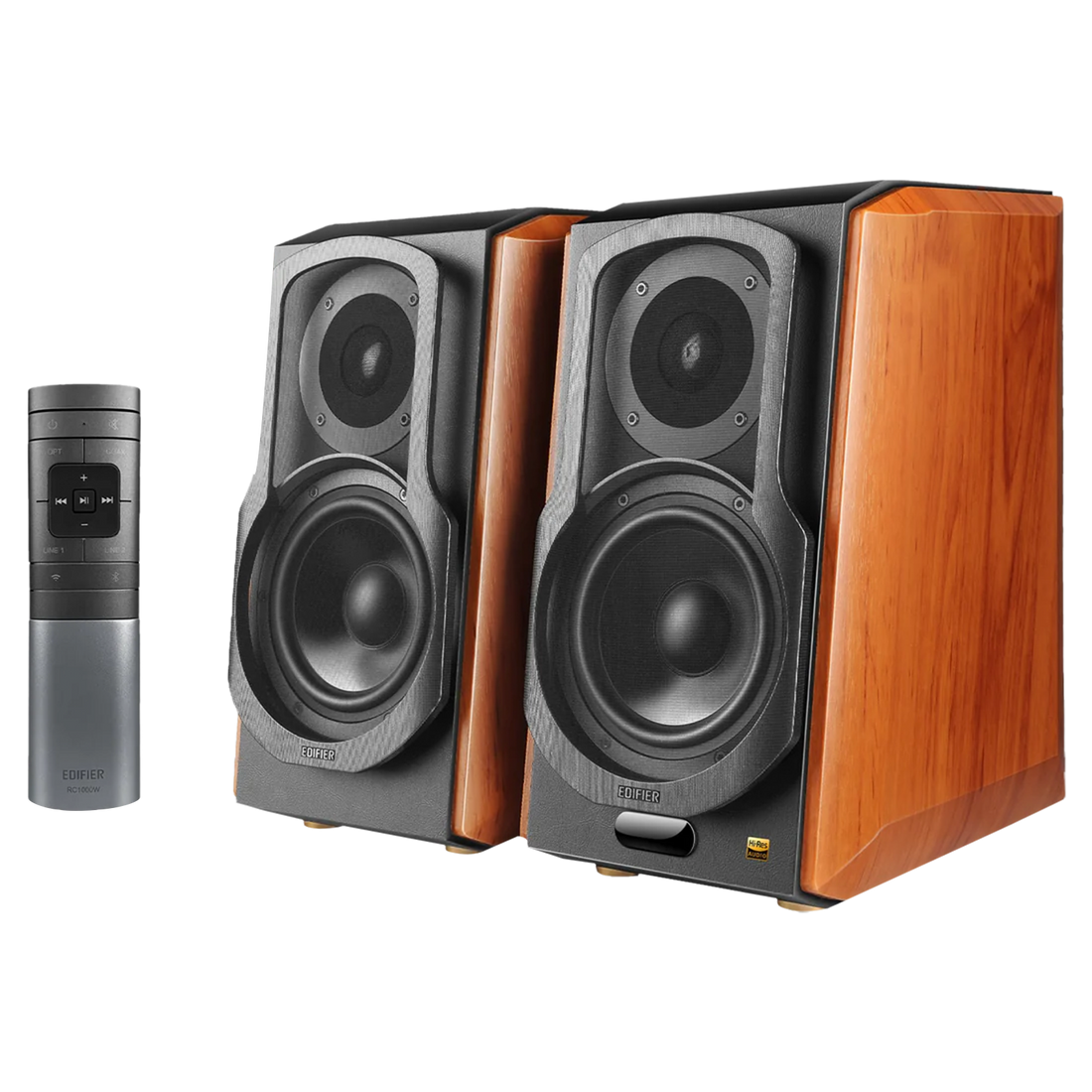 Edifier S1000W ワイヤレス Hi-Fi ブックシェルフスピーカー