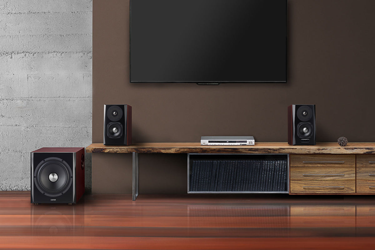 Edifier S350DB ブックシェルフスピーカー サブウーファー付き